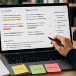 Revisión de traducciones con inteligencia artificial